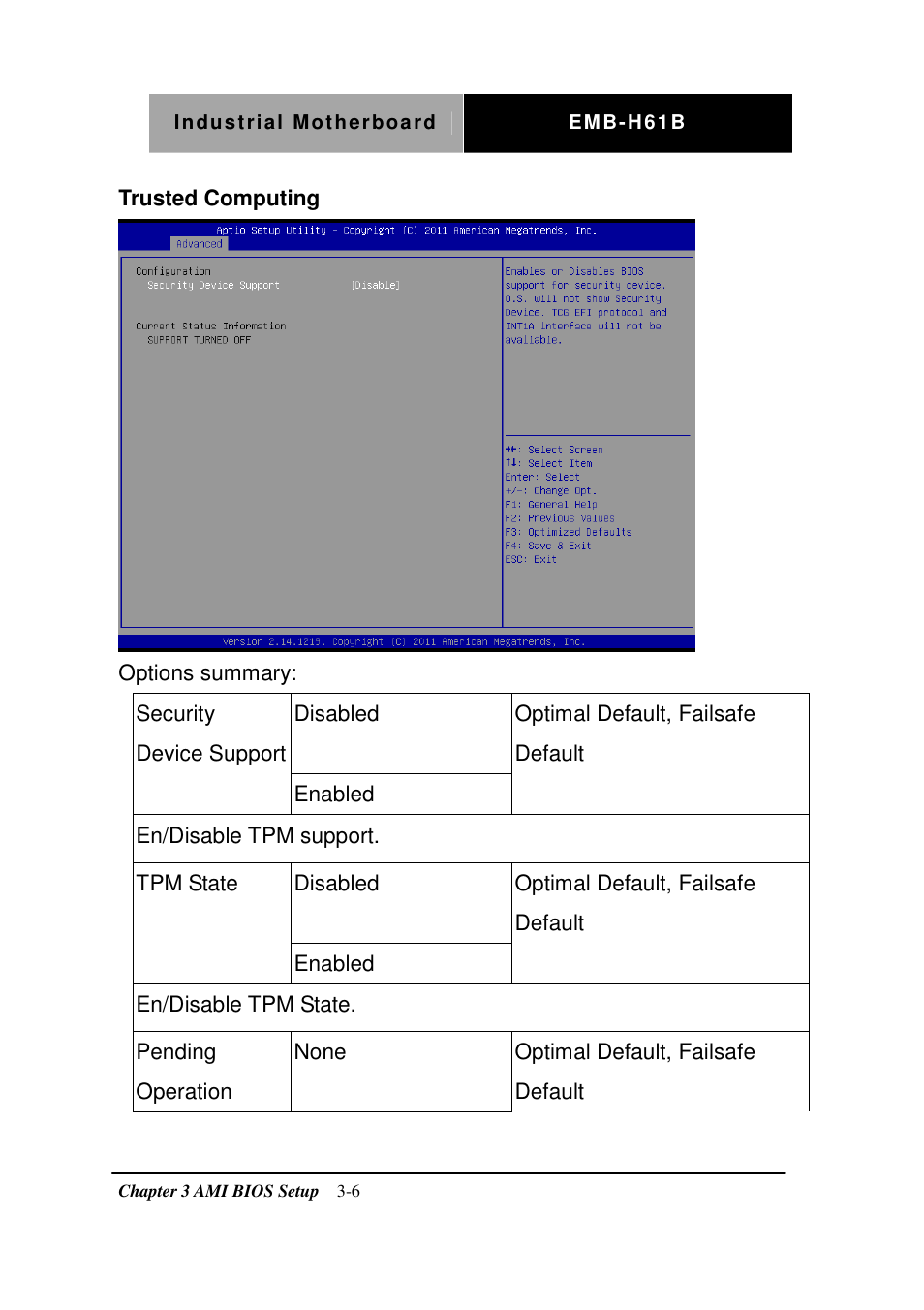 AAEON EMB-H61B User Manual | Page 31 / 81