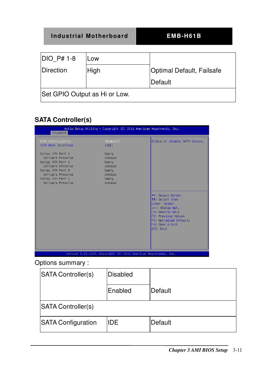 AAEON EMB-H61B User Manual | Page 36 / 81