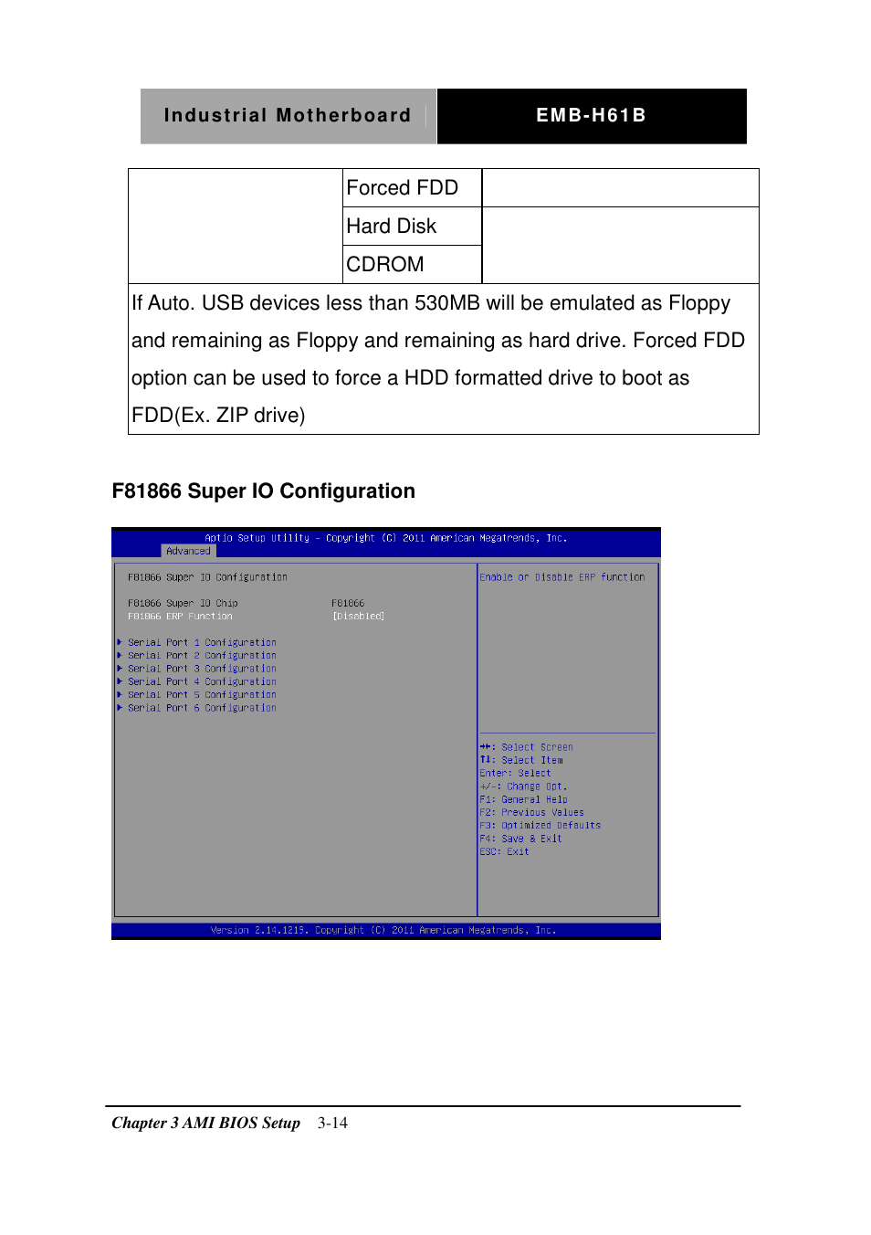 AAEON EMB-H61B User Manual | Page 39 / 81