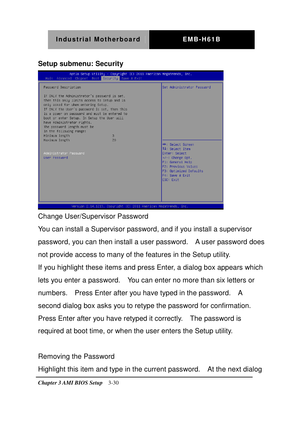 AAEON EMB-H61B User Manual | Page 55 / 81