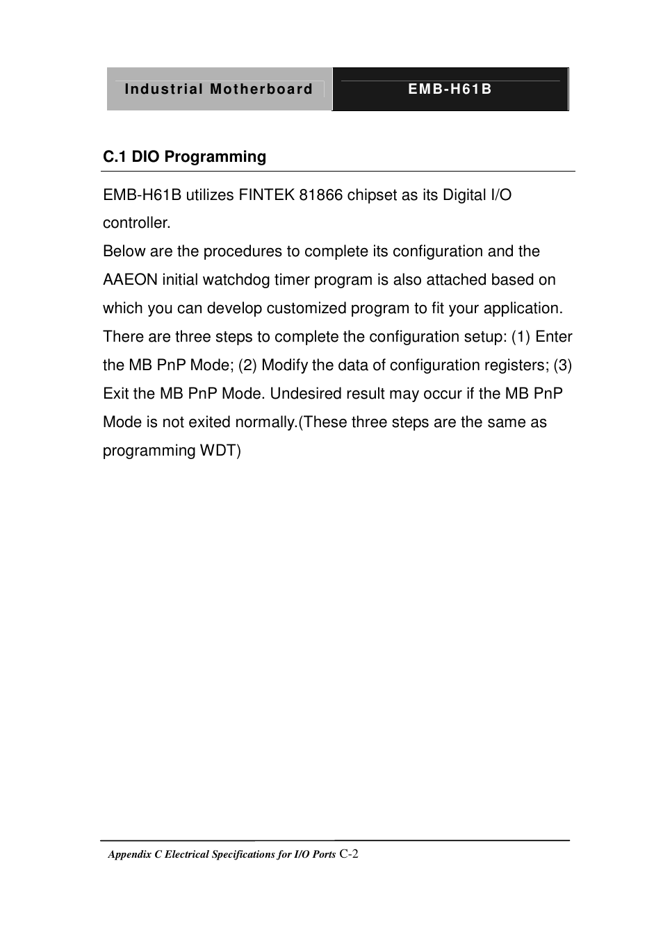 AAEON EMB-H61B User Manual | Page 74 / 81