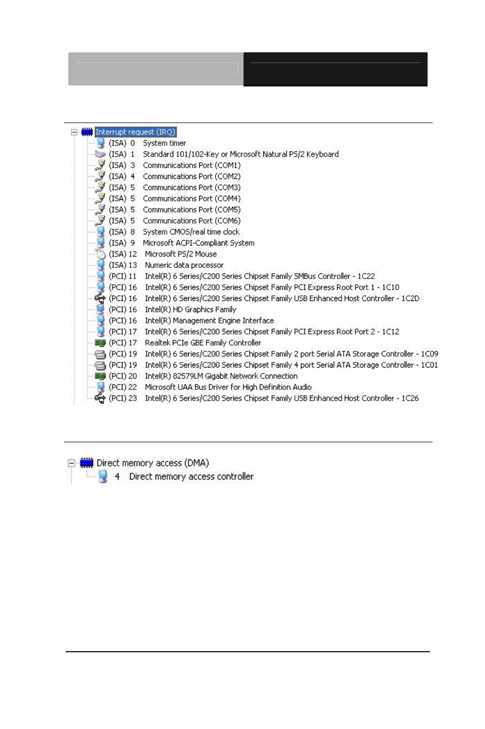 AAEON EMB-QM67 User Manual | Page 49 / 69