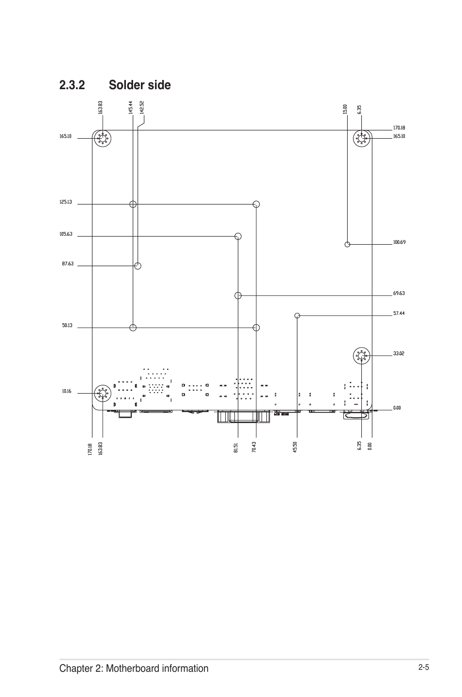 2 solder side, Solder side -5 | AAEON EMB-B75B User Manual | Page 13 / 50