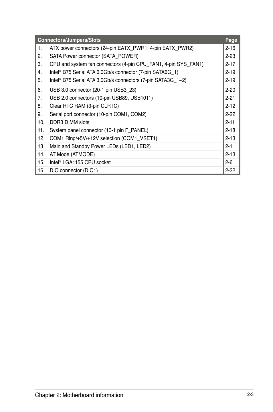 AAEON EMB-B75A User Manual | Page 11 / 48