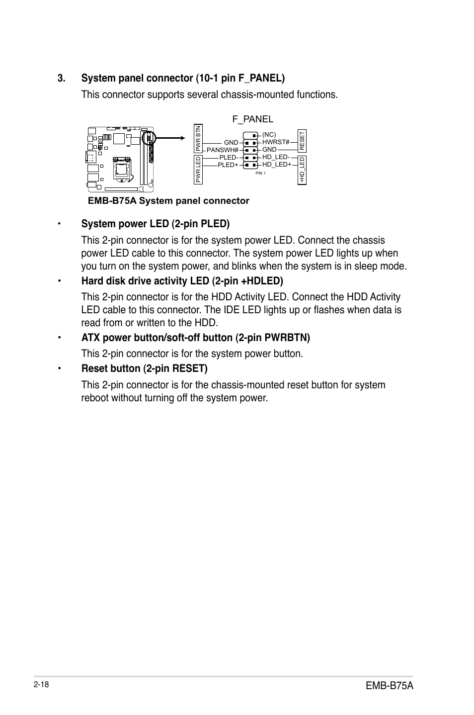 Emb-b75a | AAEON EMB-B75A User Manual | Page 26 / 48