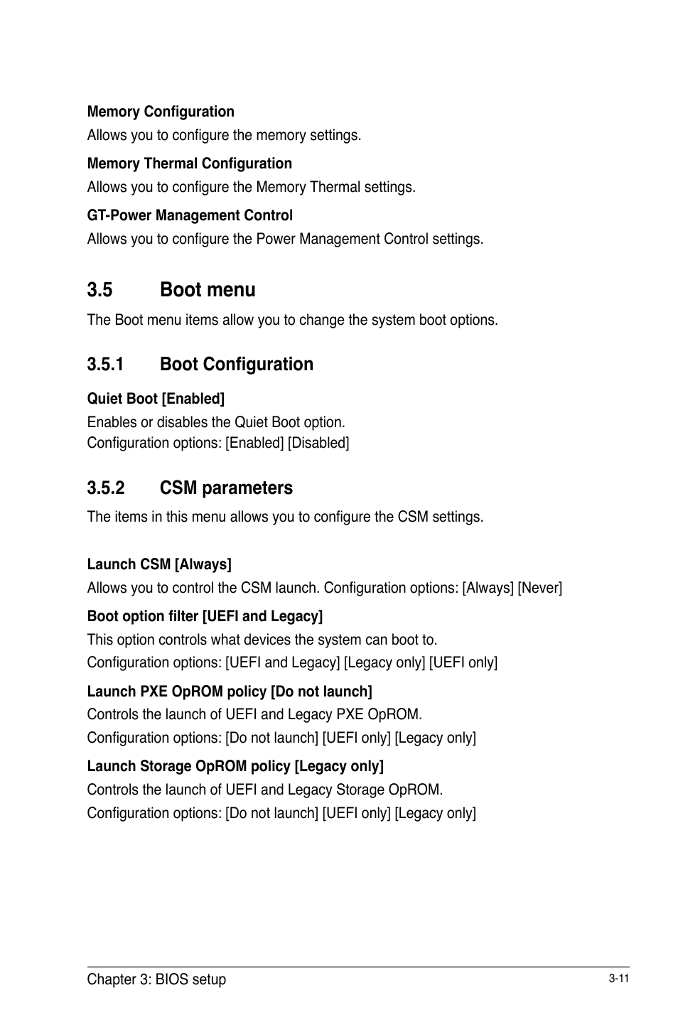 5 boot menu | AAEON EMB-B75A User Manual | Page 43 / 48