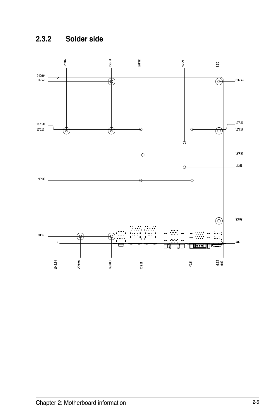 2 solder side, Solder side -5 | AAEON IMBM-H61B User Manual | Page 13 / 52