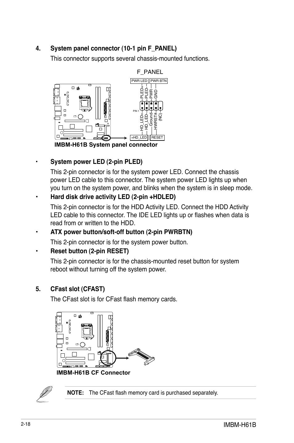 AAEON IMBM-H61B User Manual | Page 26 / 52