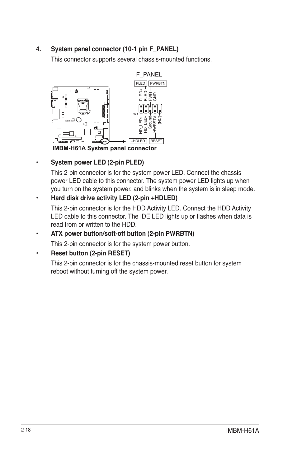 Imbm-h61a | AAEON IMBM-H61A User Manual | Page 26 / 52