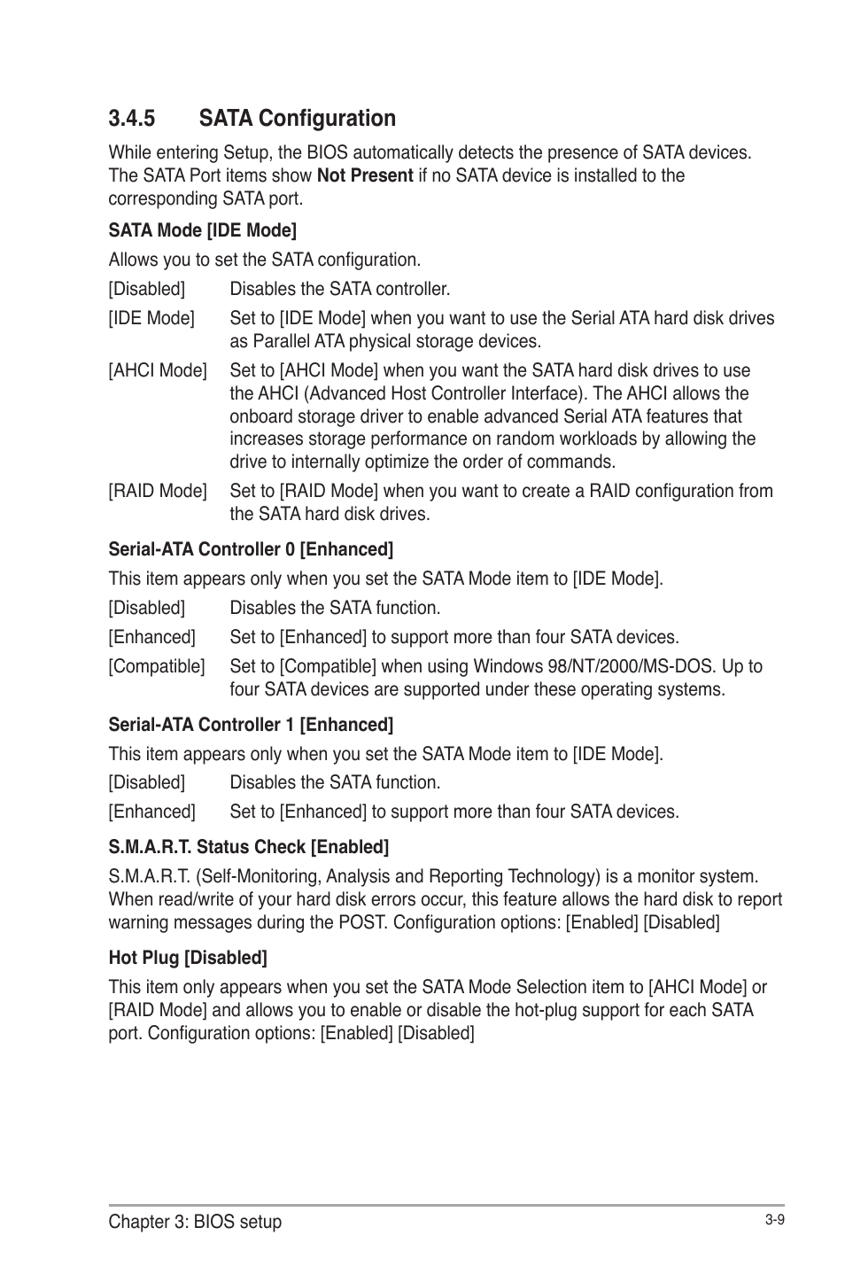 5 sata configuration, Sata configuration -9 | AAEON IMBM-Q67A User Manual | Page 41 / 56