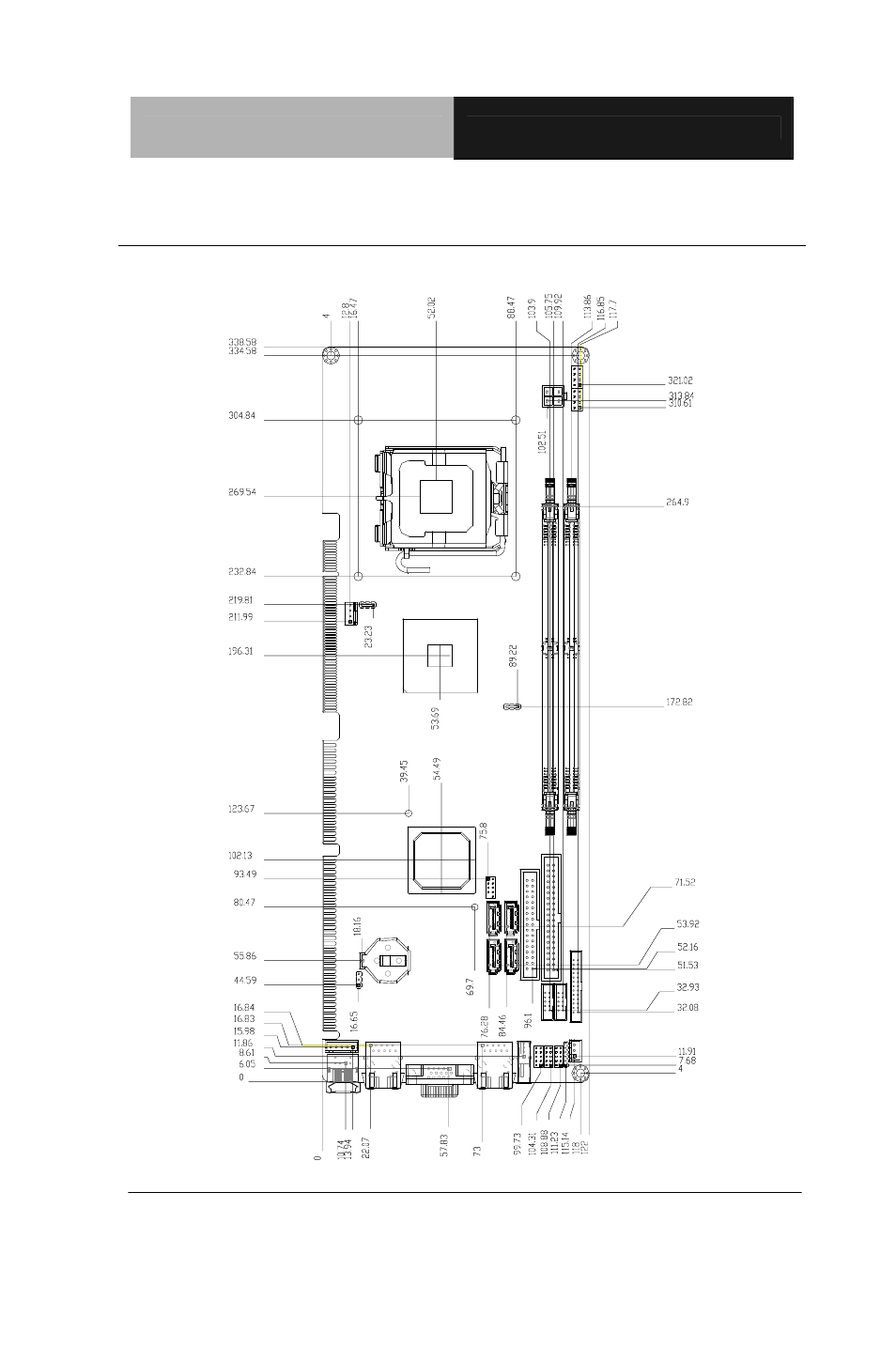 3 mechanical drawing | AAEON FSB-945G User Manual | Page 17 / 49