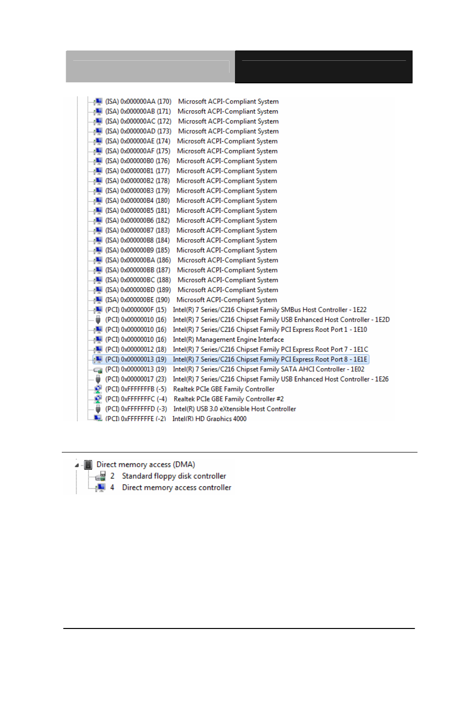 B.4 dma channel assignments | AAEON FSB-B75H User Manual | Page 77 / 88