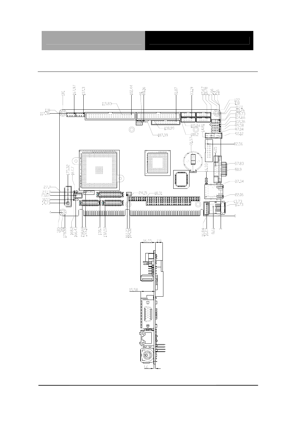 Component side | AAEON HSB-800I User Manual | Page 16 / 53