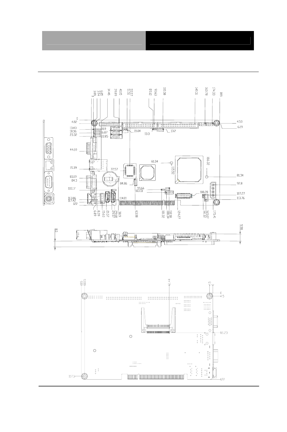 Component side | AAEON HSB-800P User Manual | Page 18 / 55