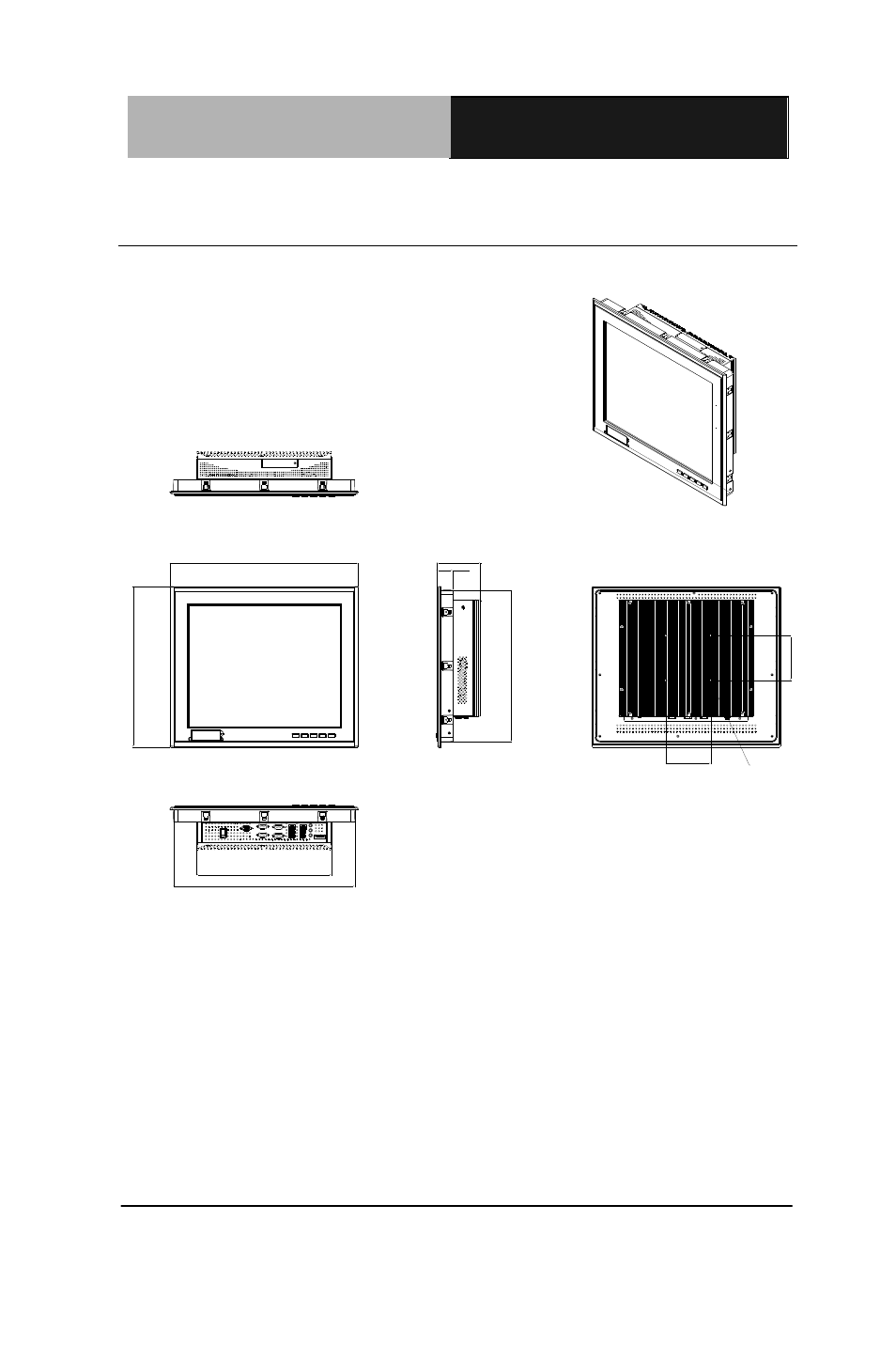 3 dimension, Ahp- 2 1 7 6, Units: m m | AAEON AHP-2176 User Manual | Page 15 / 77