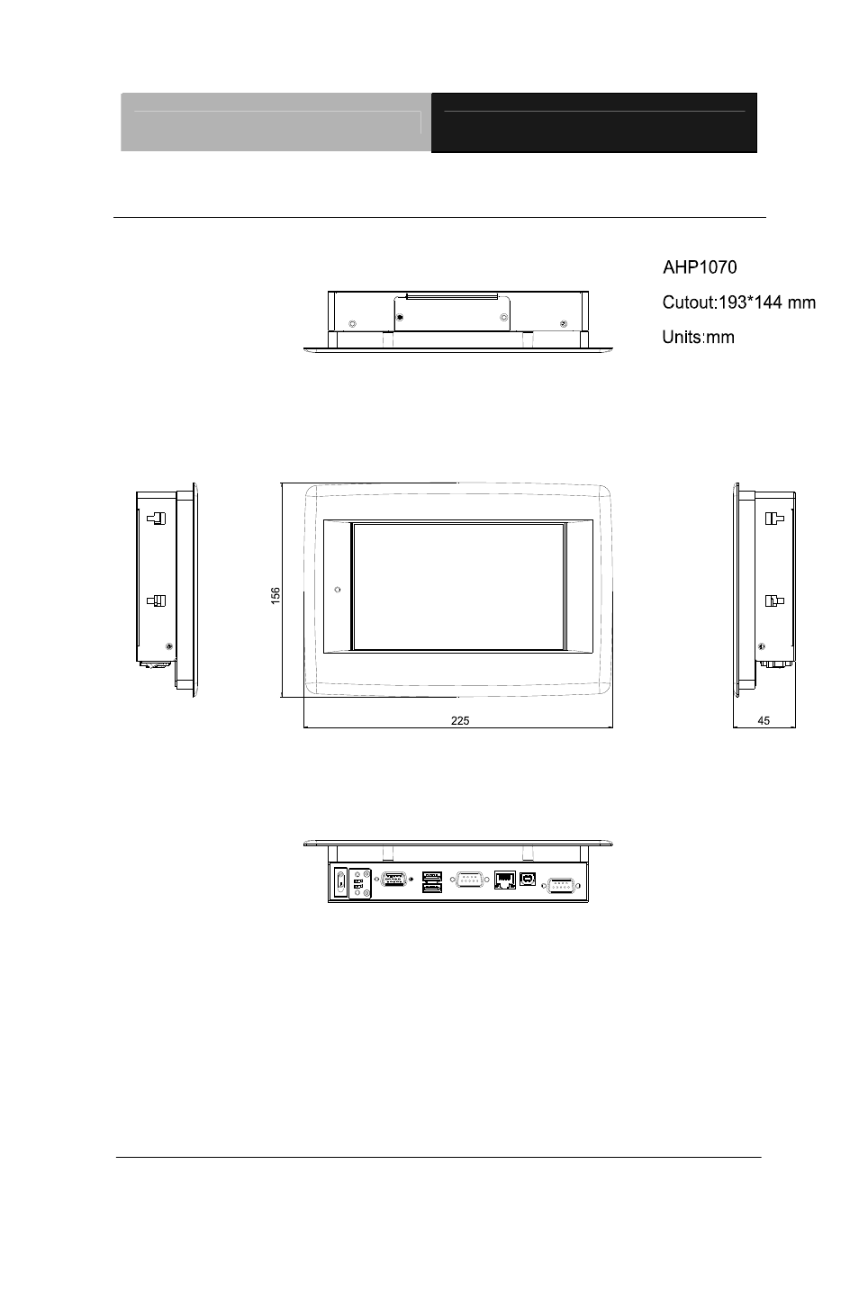 AAEON AHP-1070 User Manual | Page 14 / 21