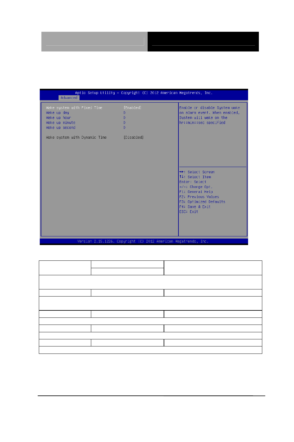 S5 rtc wake settings (fixed time) options summary | AAEON AEC-6977 User Manual | Page 45 / 114