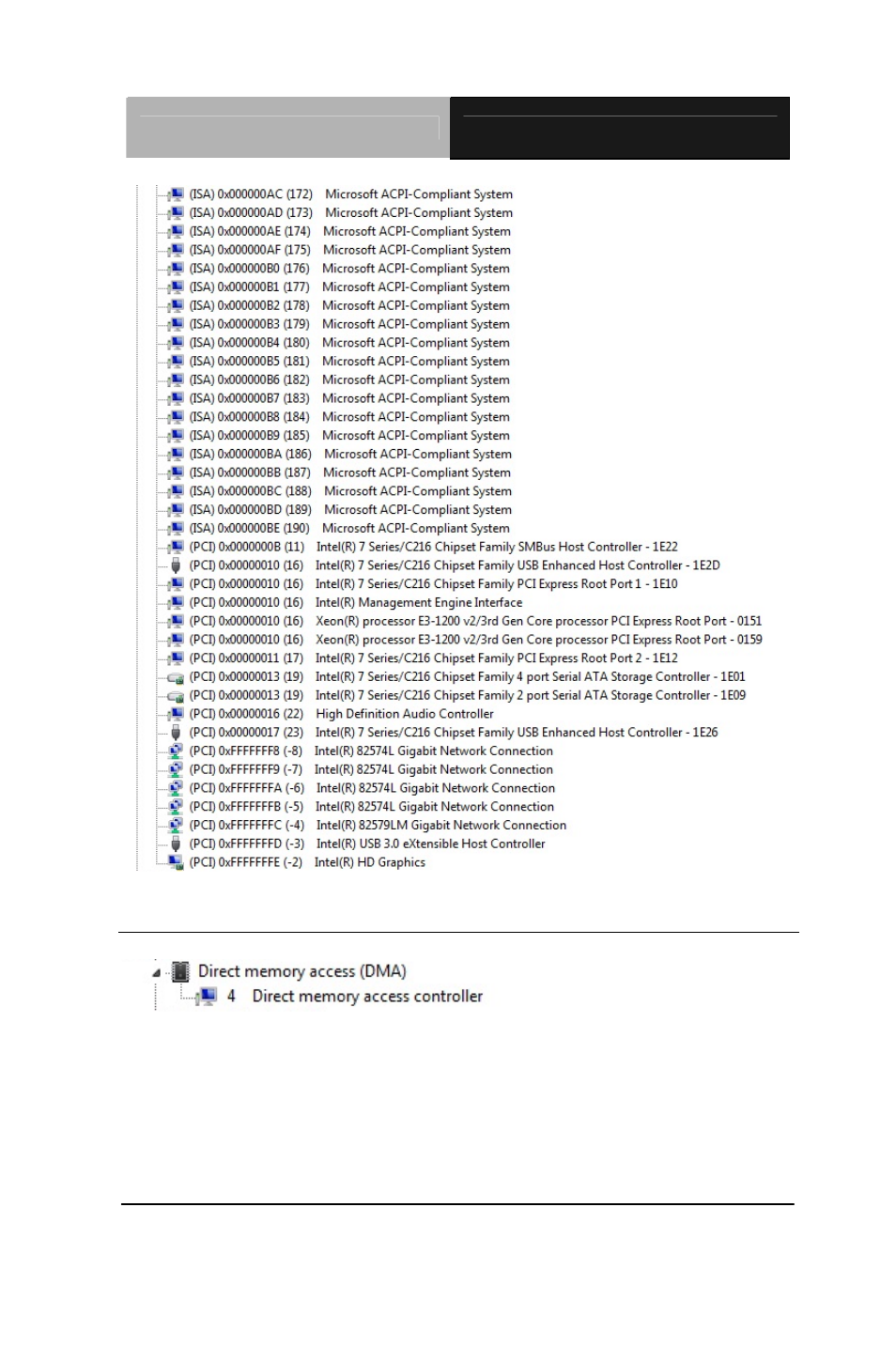 B.4 dma channel assignments | AAEON AEC-6977 User Manual | Page 88 / 114