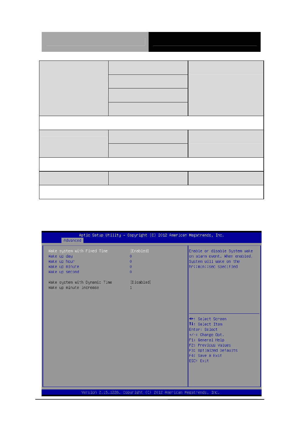 Rtc wake settings | AAEON TKS-P20-CV01 User Manual | Page 44 / 99