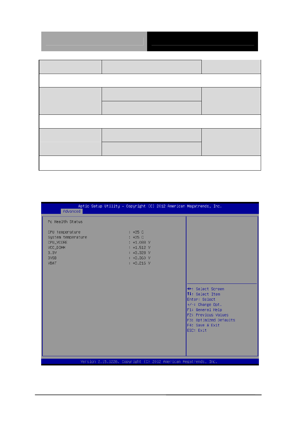 H/w monitor | AAEON TKS-P20-CV01 User Manual | Page 54 / 99