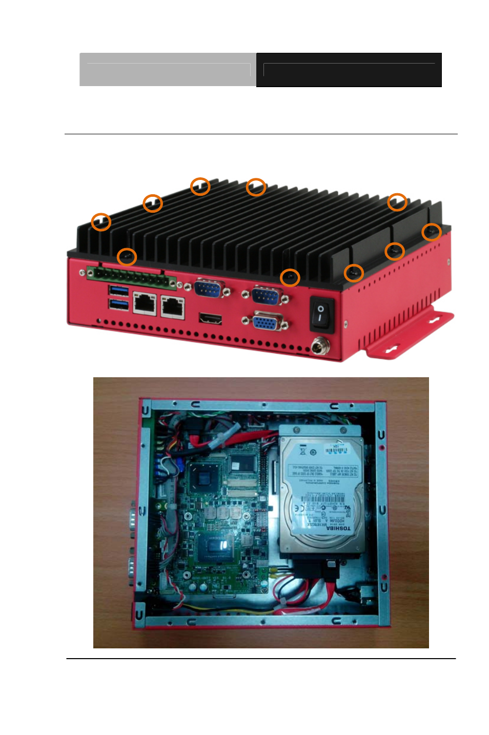 4 hard disk installation | AAEON TKS-G21-QM77B User Manual | Page 18 / 134