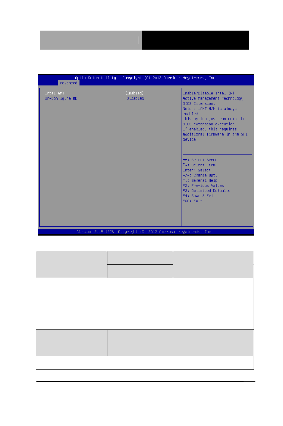 Amt configuration | AAEON TKS-G21-QM77B User Manual | Page 55 / 134