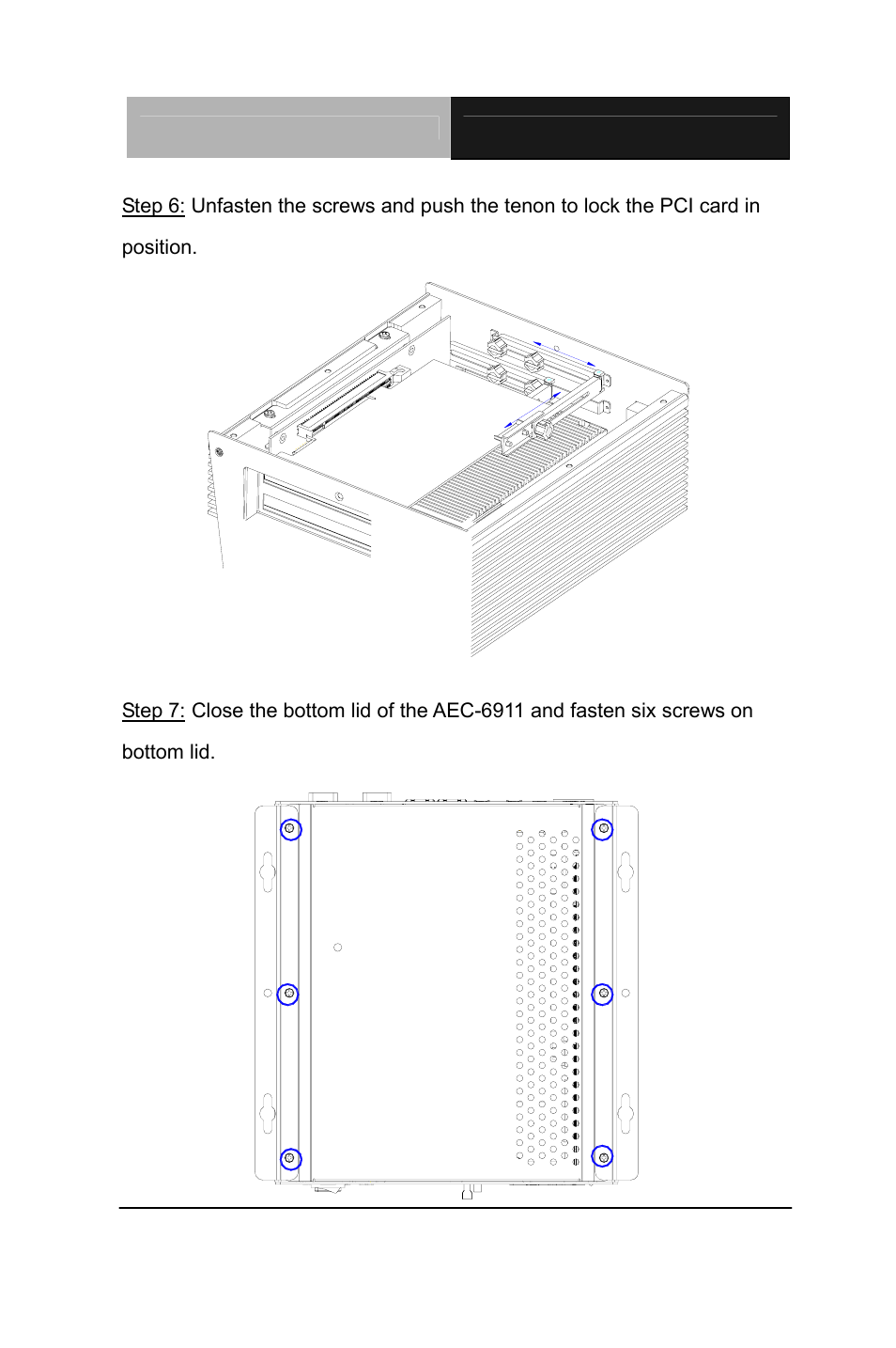 AAEON AEC-6911 User Manual | Page 34 / 58