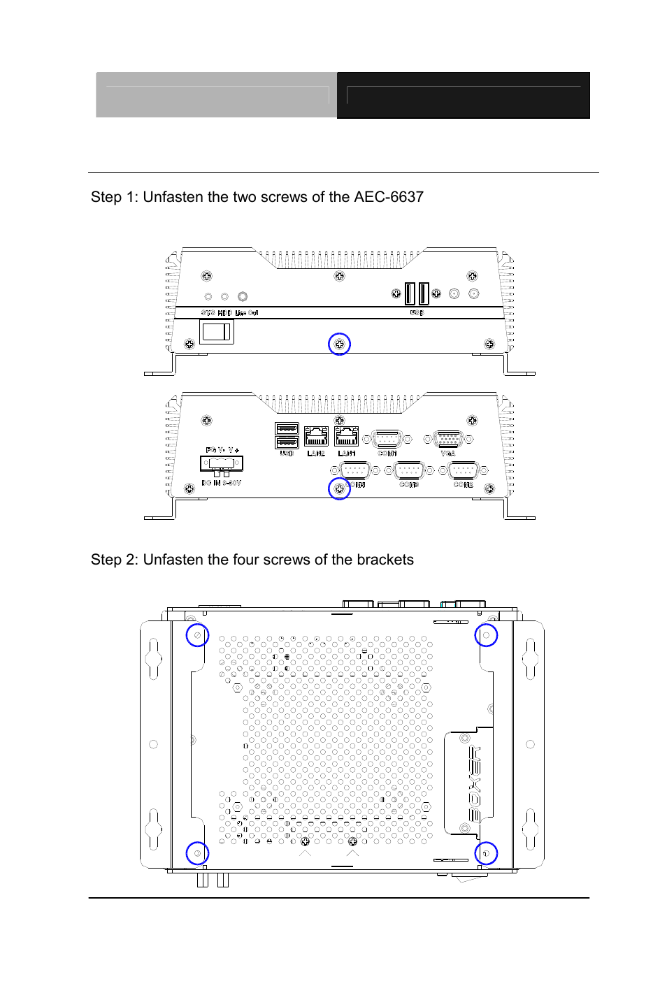 AAEON AEC-6637 User Manual | Page 63 / 132