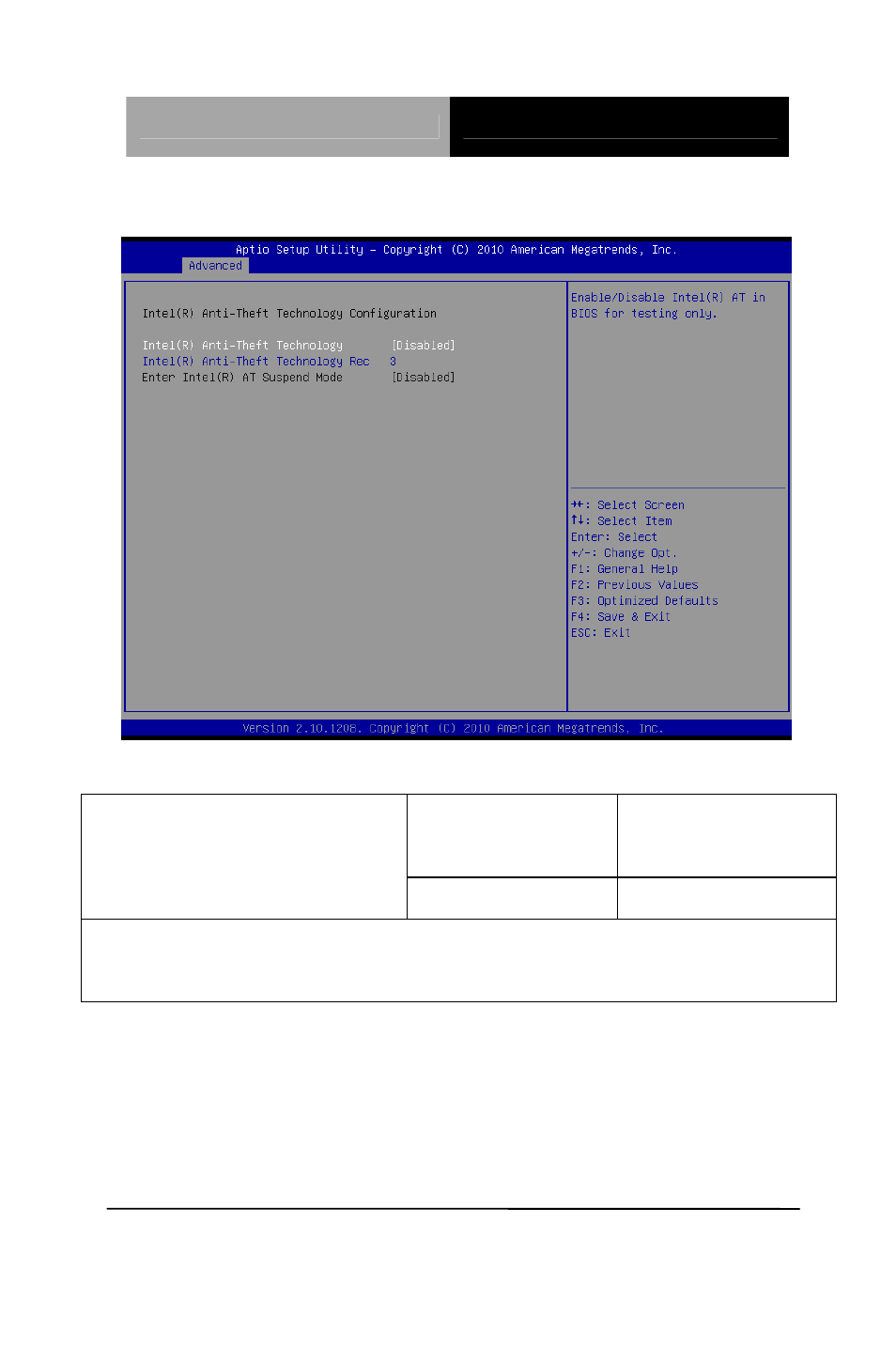 Intel anti-theft | AAEON AEC-6636 User Manual | Page 47 / 109