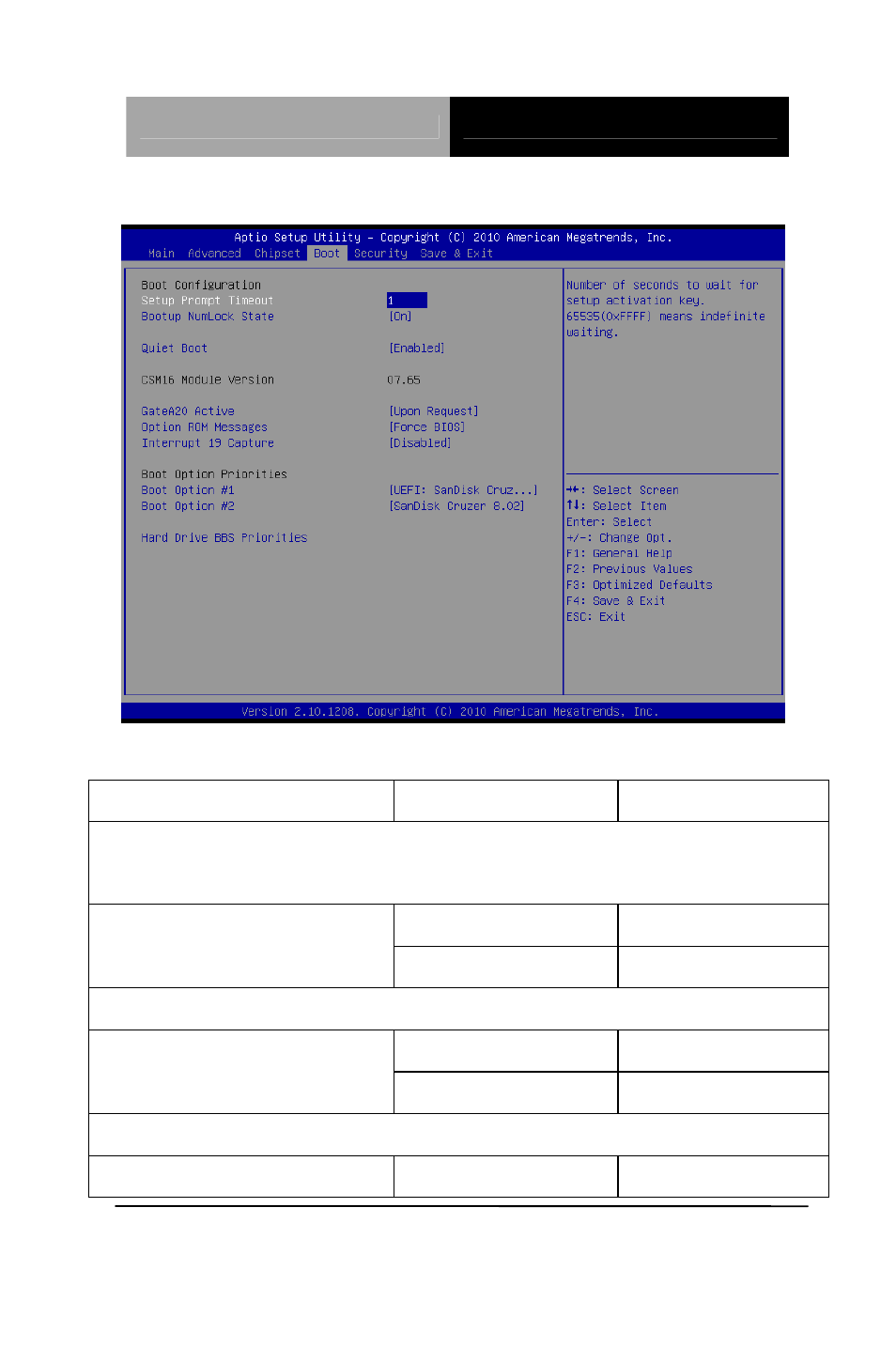 Boot | AAEON AEC-6636 User Manual | Page 68 / 109