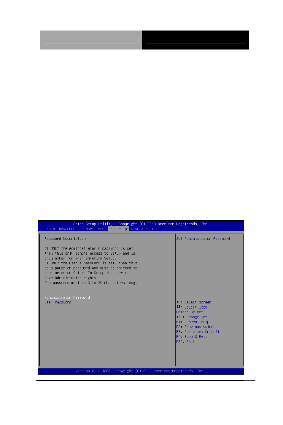 Security | AAEON AEC-6636 User Manual | Page 70 / 109