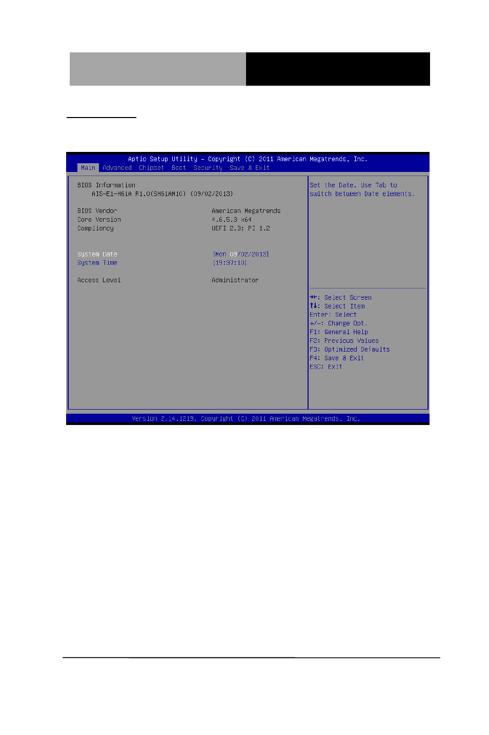 AAEON AIS-E1-H61A User Manual | Page 41 / 110