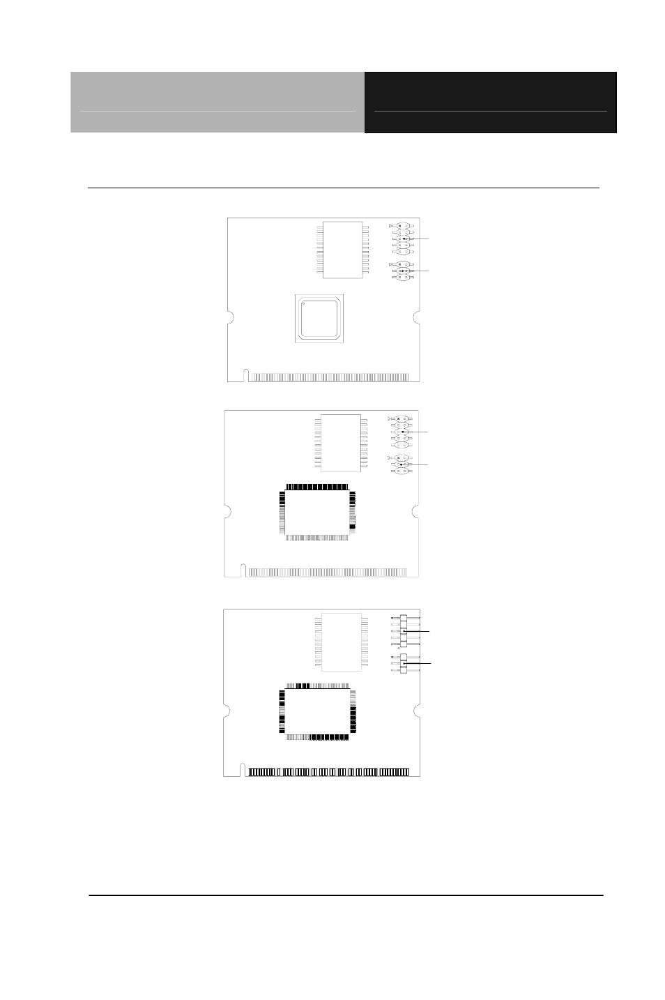 3 location of jumper and connector | AAEON PER-C10L User Manual | Page 10 / 13