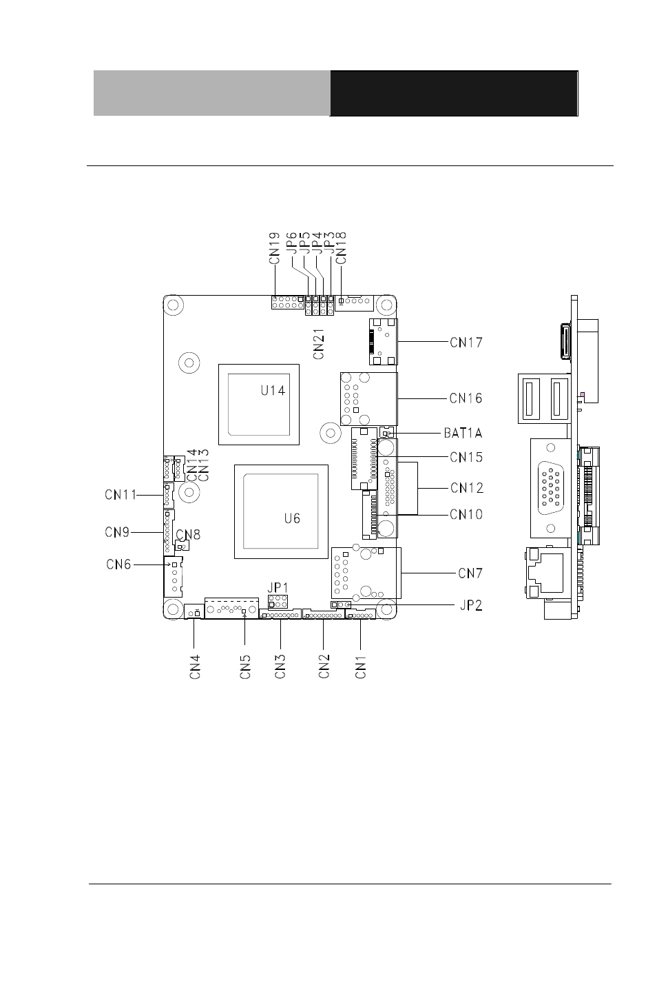 Component side | AAEON PICO-HD01 User Manual | Page 15 / 104