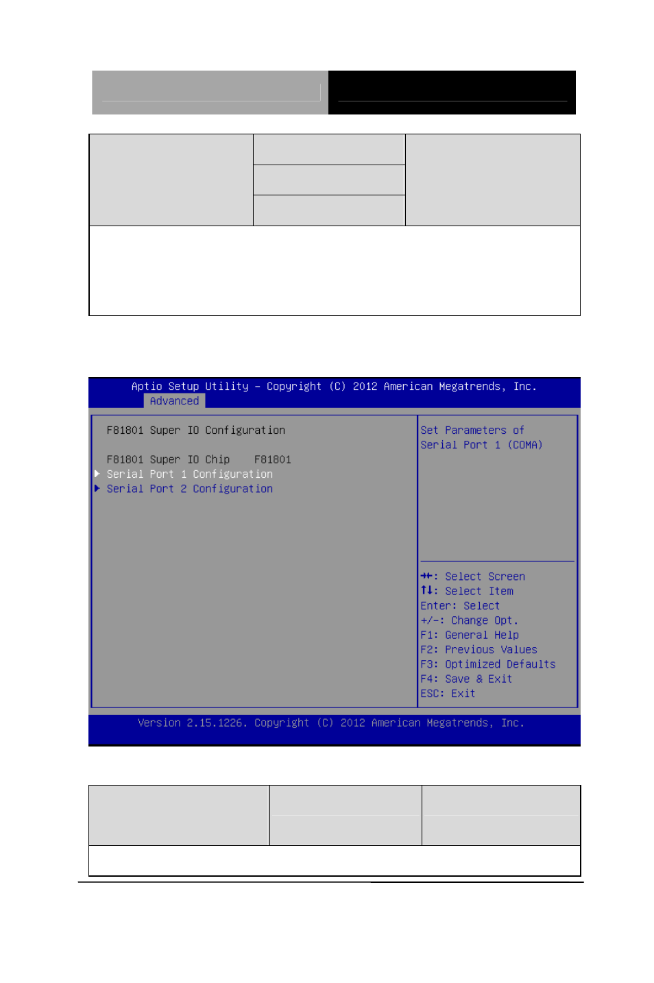 F81801 super io configuration | AAEON PICO-HD01 User Manual | Page 54 / 104