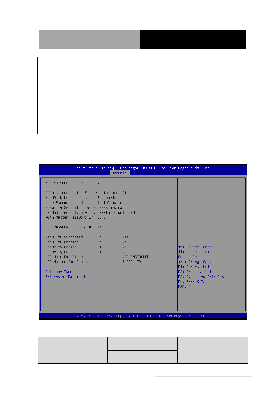 Hdd security | AAEON PICO-HD01 User Manual | Page 69 / 104