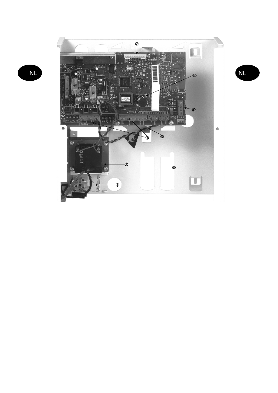 8 overzicht van de componenten van het huis | ABUS AZ4299 Terxon SX Base Kit with sounder Installation User Manual | Page 230 / 294
