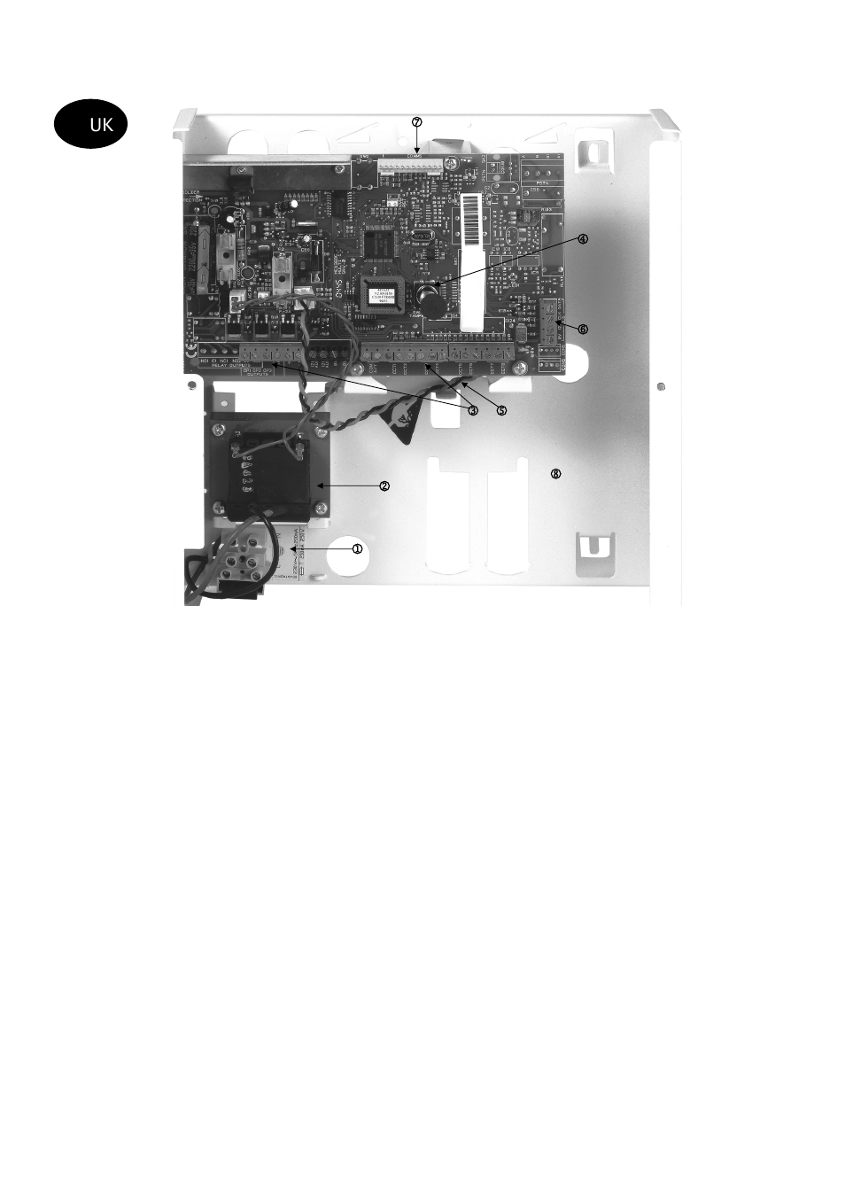 8 overview of housing components | ABUS AZ4299 Terxon SX Base Kit with sounder Installation User Manual | Page 86 / 294