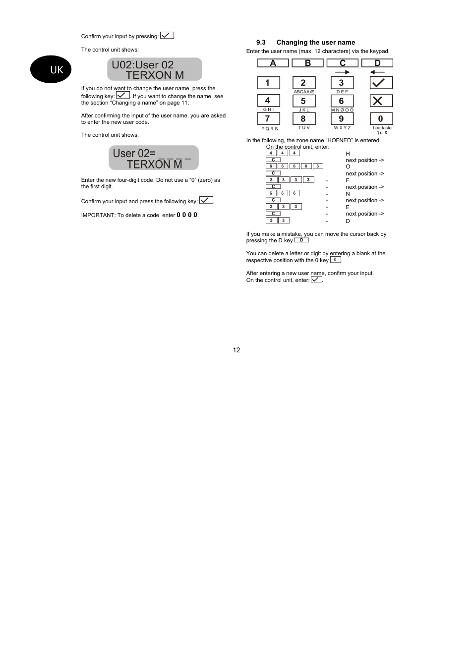 ABUS AZ4299 Terxon SX Base Kit with sounder Operating instructions User Manual | Page 31 / 74