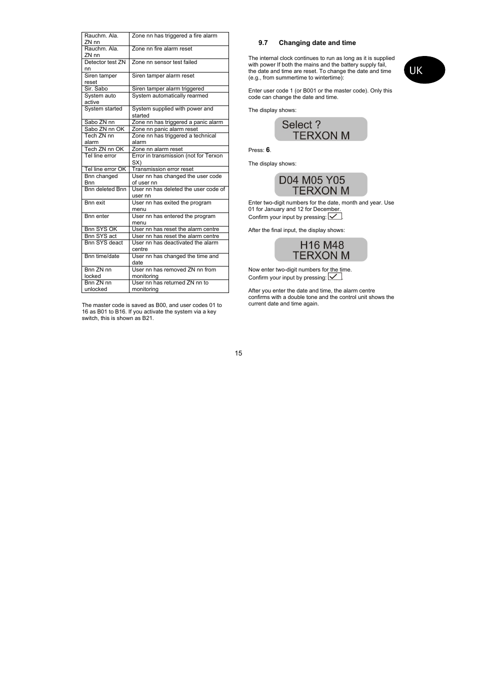 ABUS AZ4299 Terxon SX Base Kit with sounder Operating instructions User Manual | Page 34 / 74