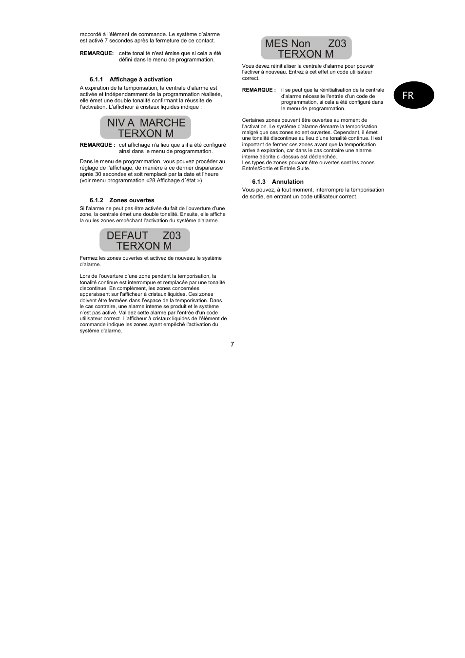 ABUS AZ4299 Terxon SX Base Kit with sounder Operating instructions User Manual | Page 44 / 74