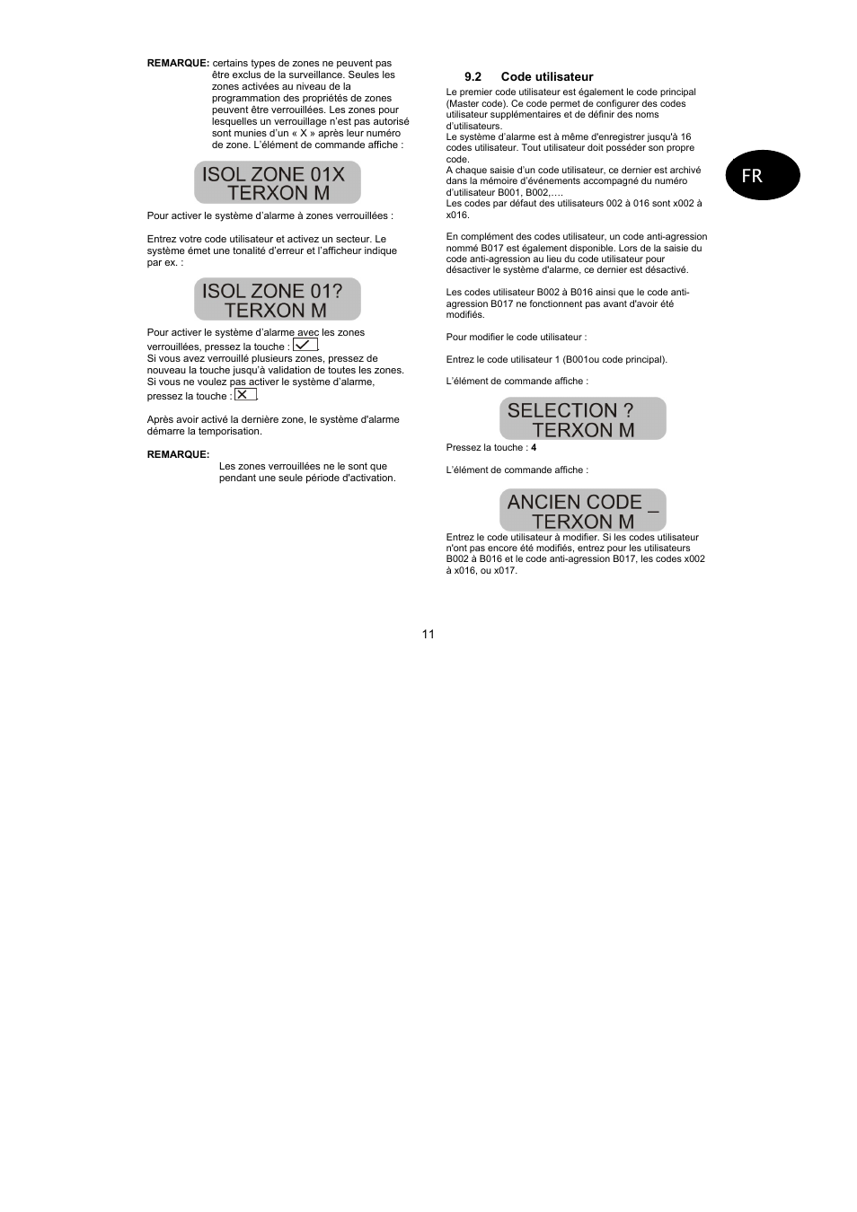 ABUS AZ4299 Terxon SX Base Kit with sounder Operating instructions User Manual | Page 48 / 74