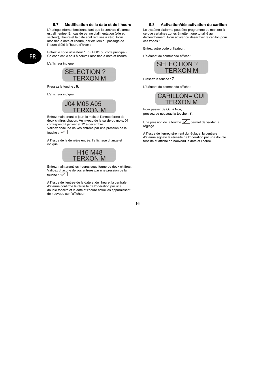 ABUS AZ4299 Terxon SX Base Kit with sounder Operating instructions User Manual | Page 53 / 74