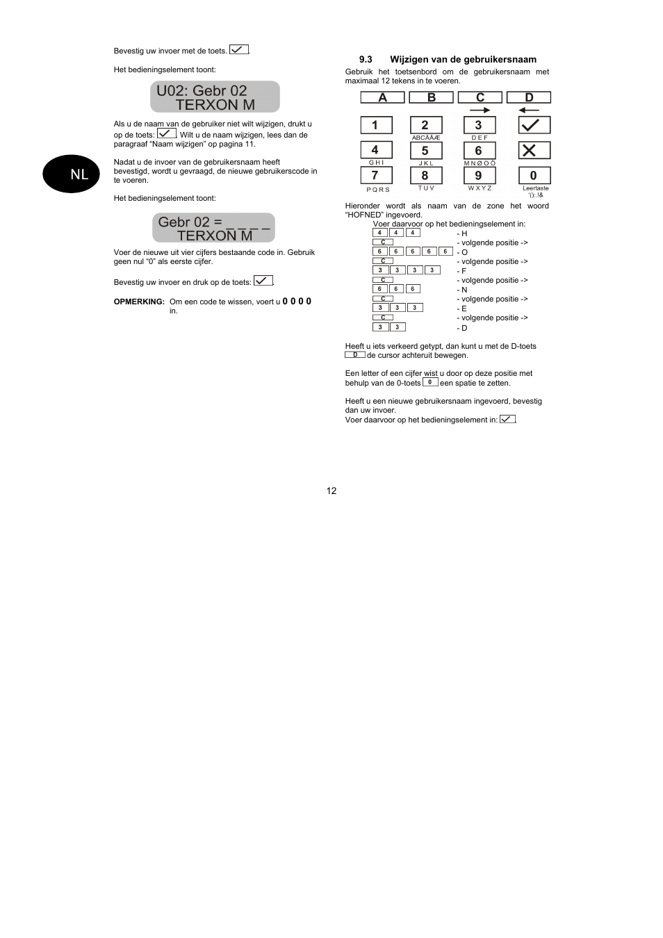 ABUS AZ4299 Terxon SX Base Kit with sounder Operating instructions User Manual | Page 68 / 74