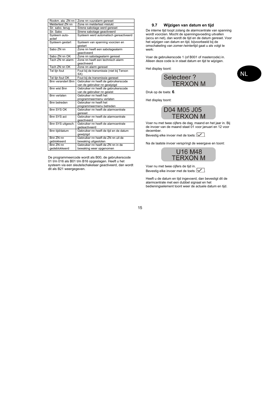 ABUS AZ4299 Terxon SX Base Kit with sounder Operating instructions User Manual | Page 71 / 74