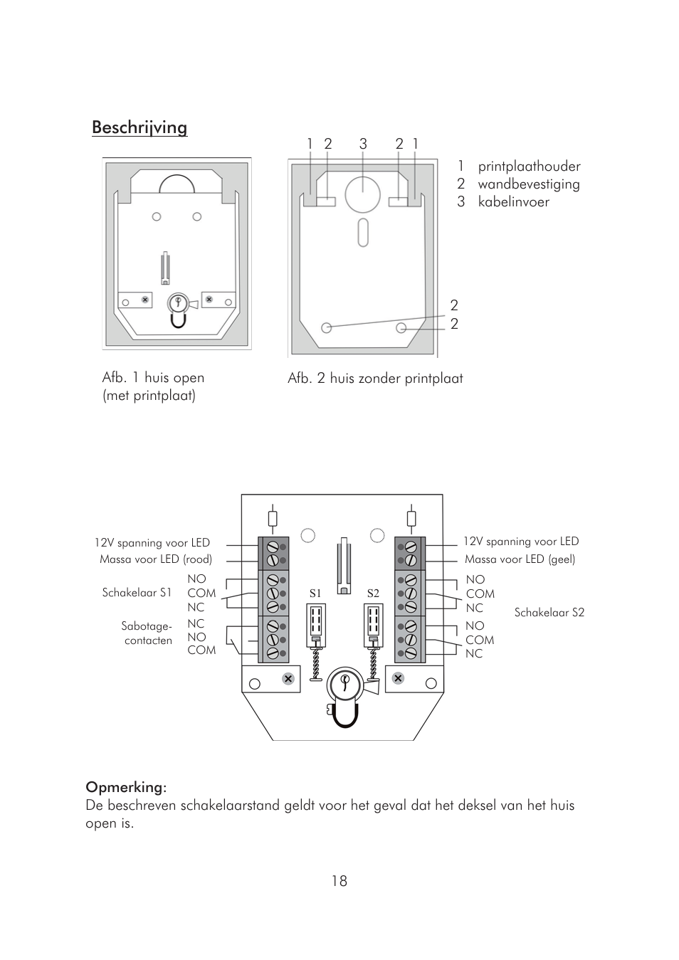 Beschrijving | ABUS SE1010 Key switch incl. ABUS quality cylinder User Manual | Page 19 / 24
