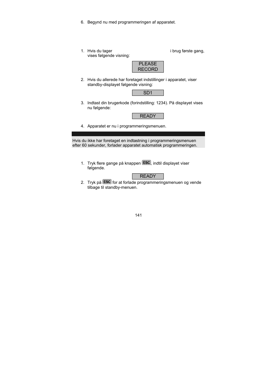 ABUS AZ6301 Terxon PSTN dialer User Manual | Page 141 / 189