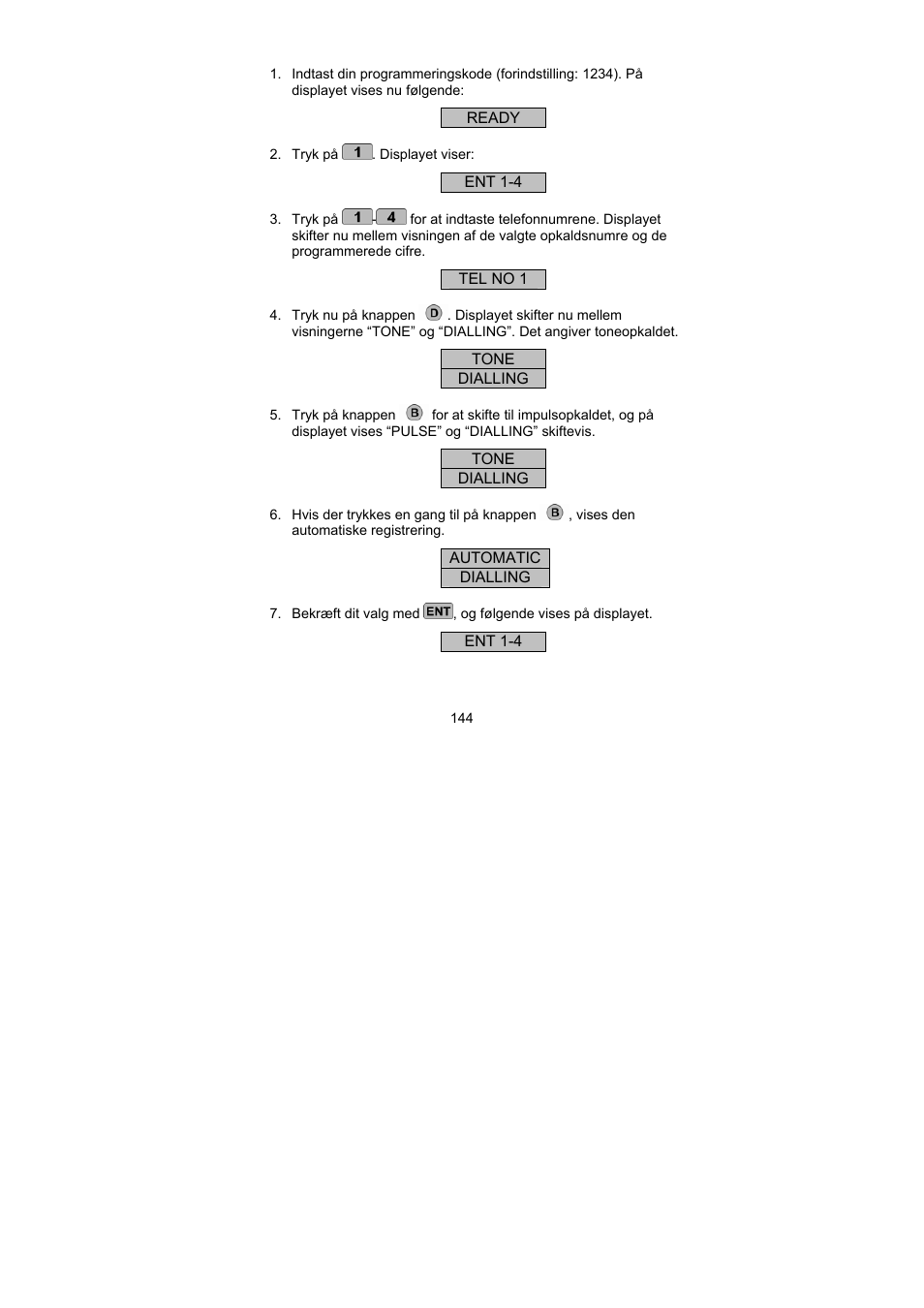ABUS AZ6301 Terxon PSTN dialer User Manual | Page 144 / 189