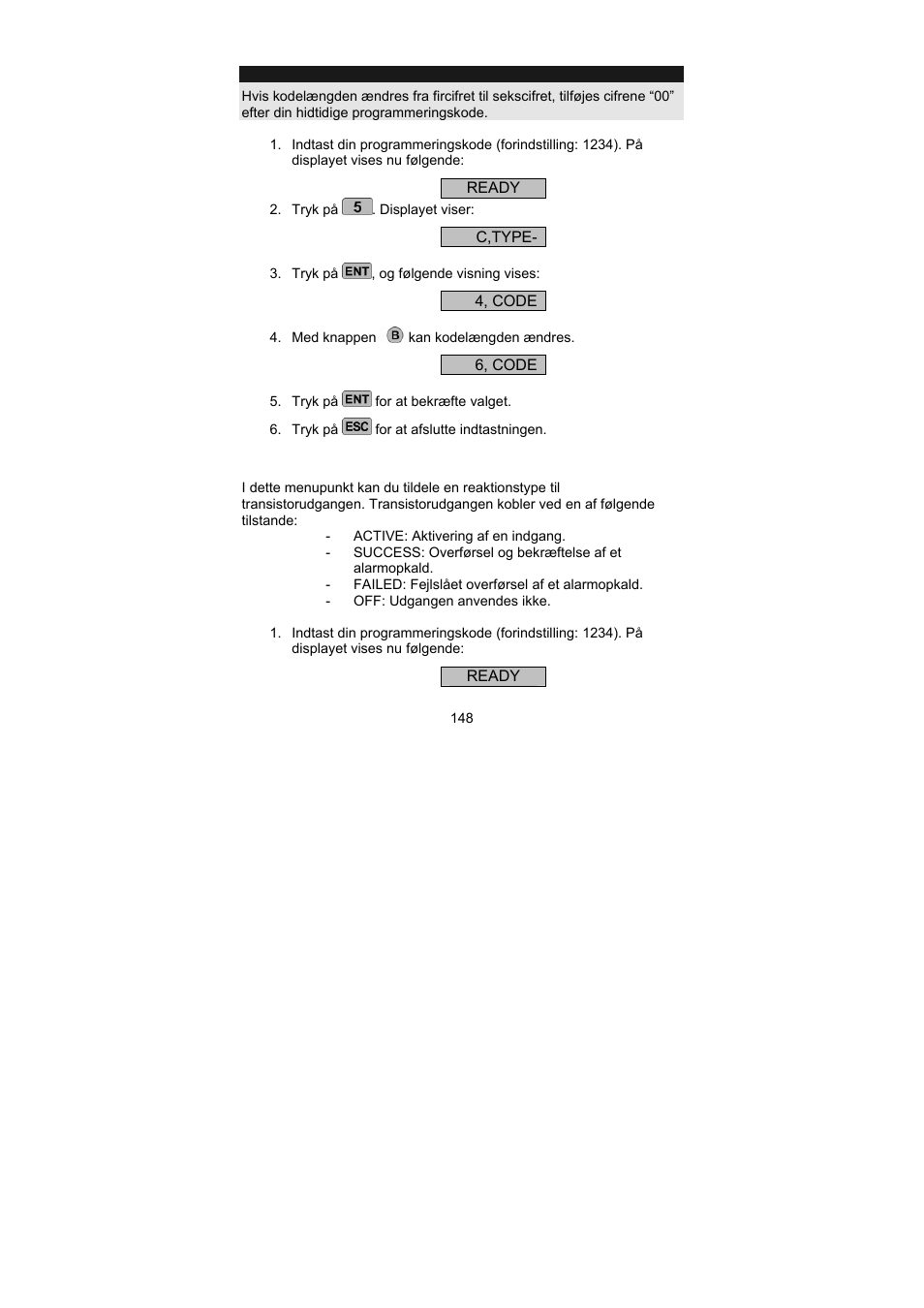 ABUS AZ6301 Terxon PSTN dialer User Manual | Page 148 / 189