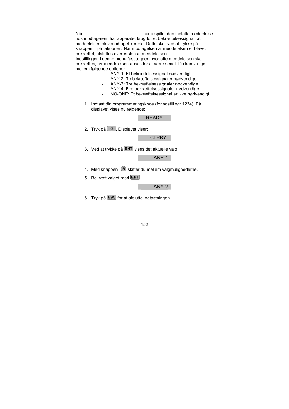 ABUS AZ6301 Terxon PSTN dialer User Manual | Page 152 / 189